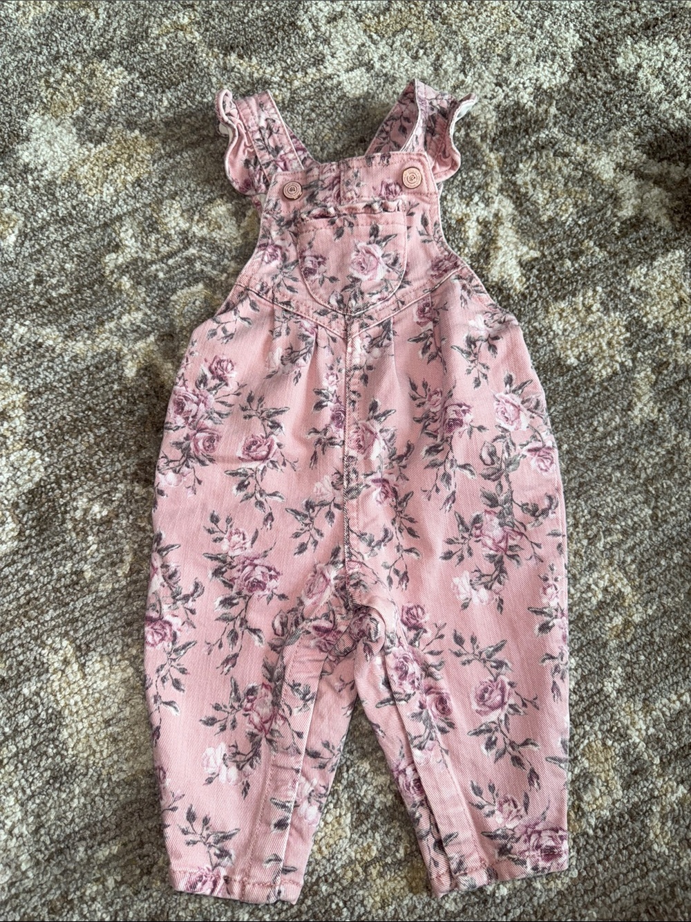 Gap X love shack fancy denim overall